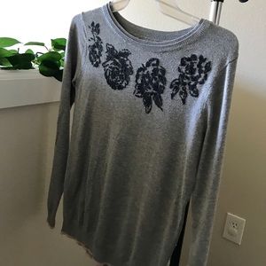 Elle Rose Printed Sweater